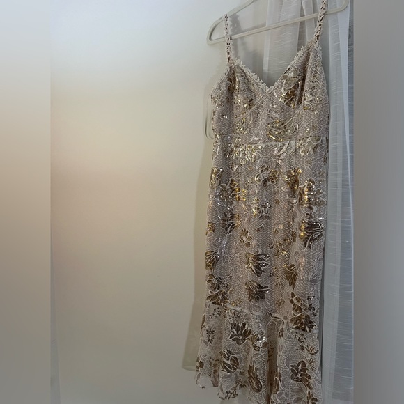 Marchesa Notte Embellished Sequin Gown NEW W TAGS NEVER WORN